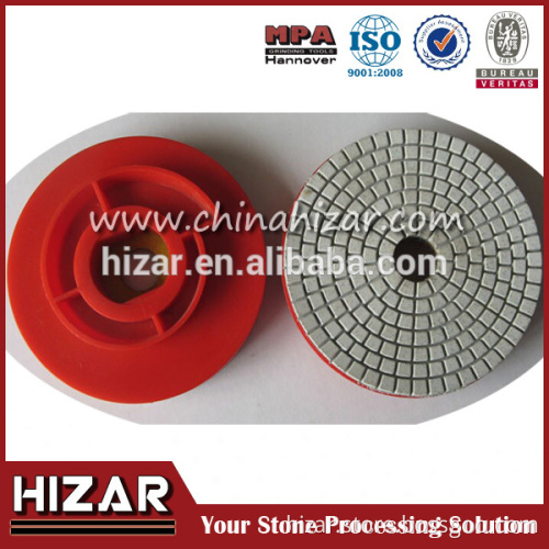 High Quality Snail Lock Plastic Polishing pad's backer